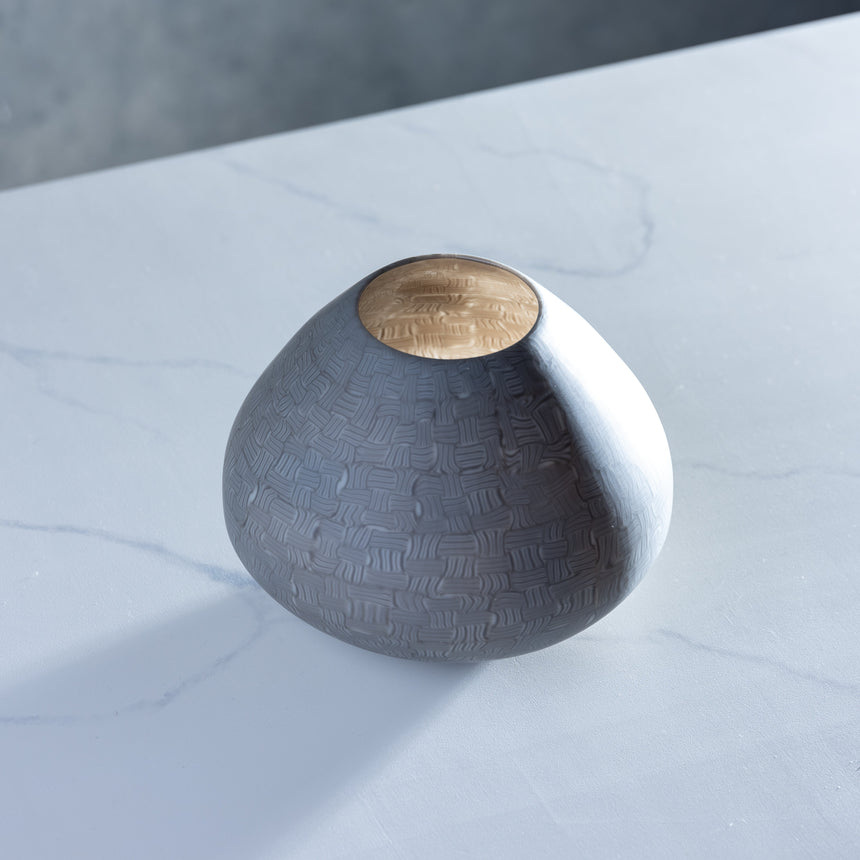 Corey Pemberton - Lidded Vessel no. 2 Glass Vessel Day in the Life Gallery