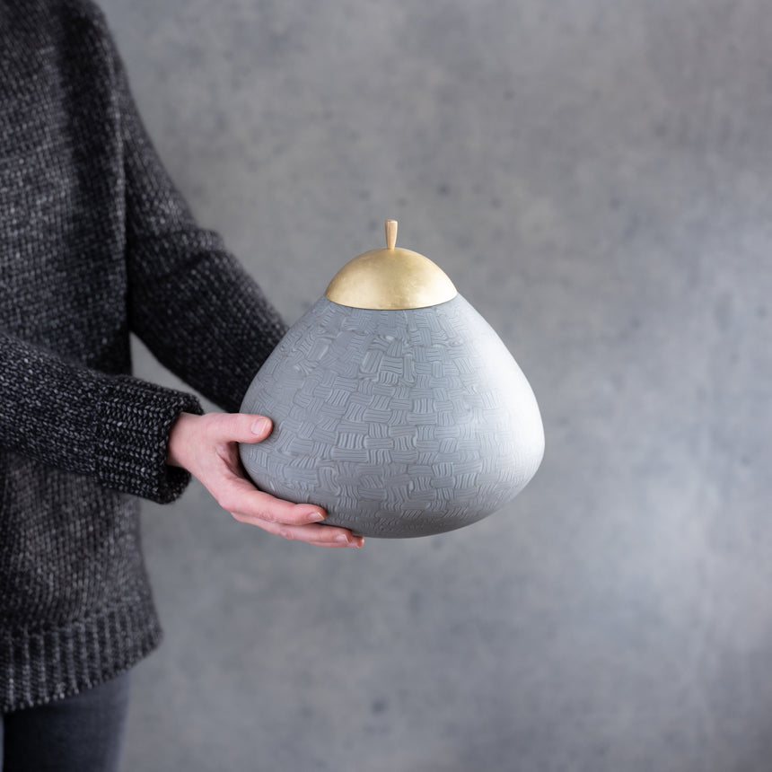 Corey Pemberton - Lidded Vessel no. 2 Glass Vessel Day in the Life Gallery