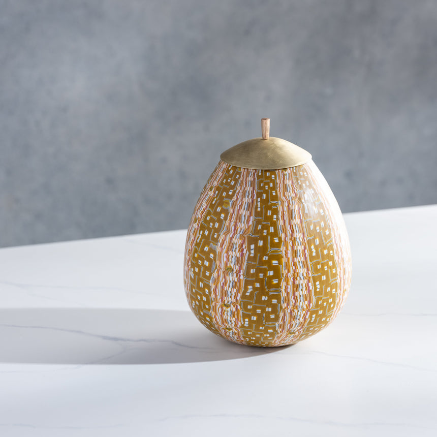 Corey Pemberton - Lidded Vessel no. 4 Glass Vessel Day in the Life Gallery