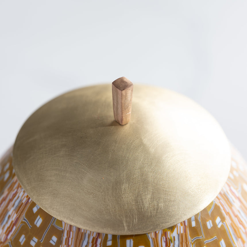 Corey Pemberton - Lidded Vessel no. 4 Glass Vessel Day in the Life Gallery
