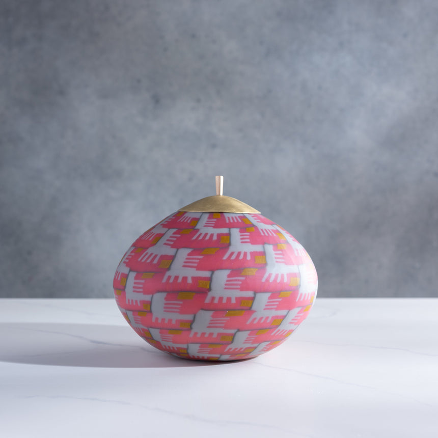 Corey Pemberton - Lidded Vessel no. 5 Glass Vessel Day in the Life Gallery