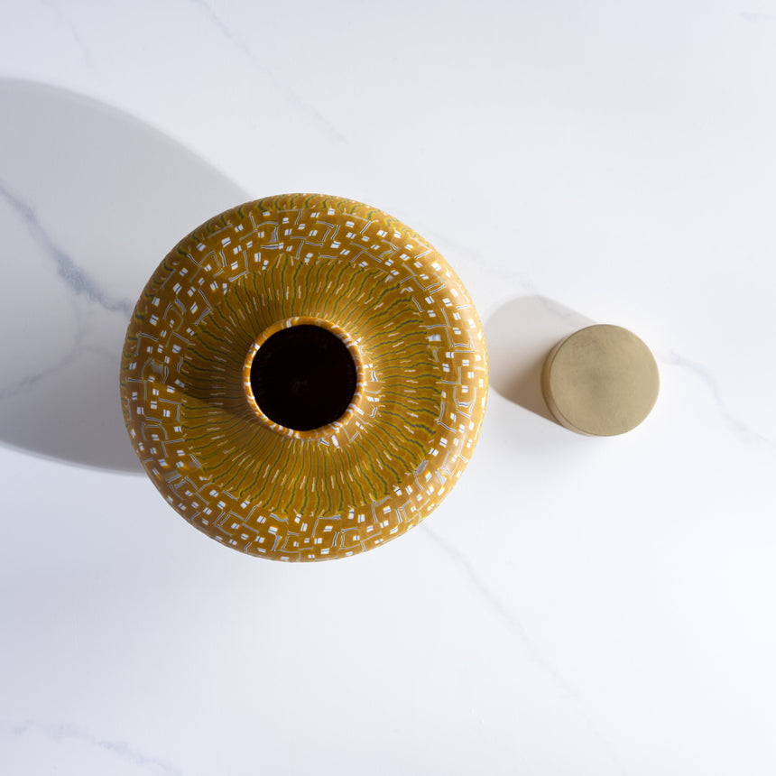 Corey Pemberton - Lidded Vessel no. 6 Glass Vessel Day in the Life Gallery