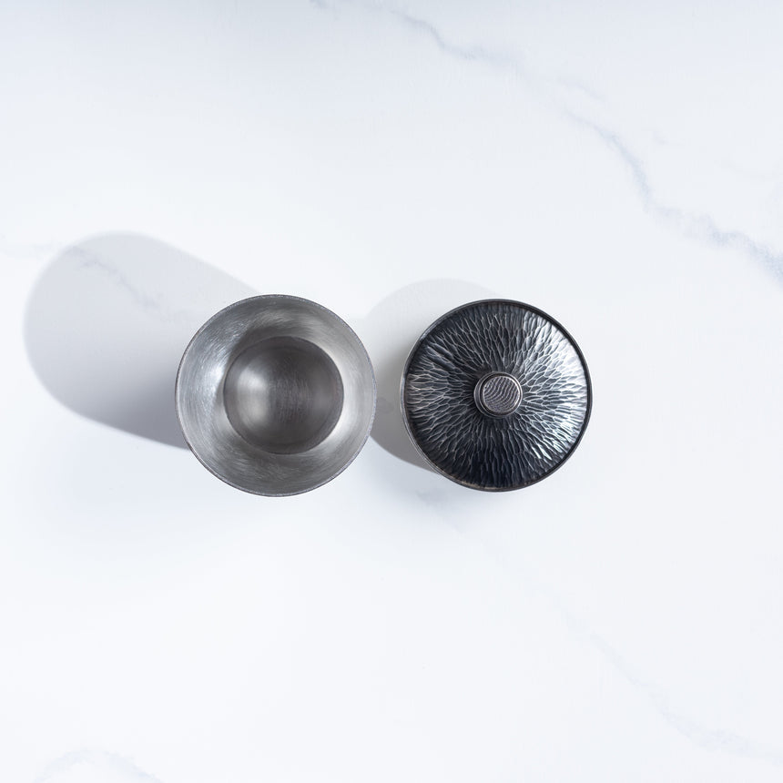 David Clemons - Pewter Spice Jar ("Citrus" Pattern) Spice Jar Day in the Life Gallery