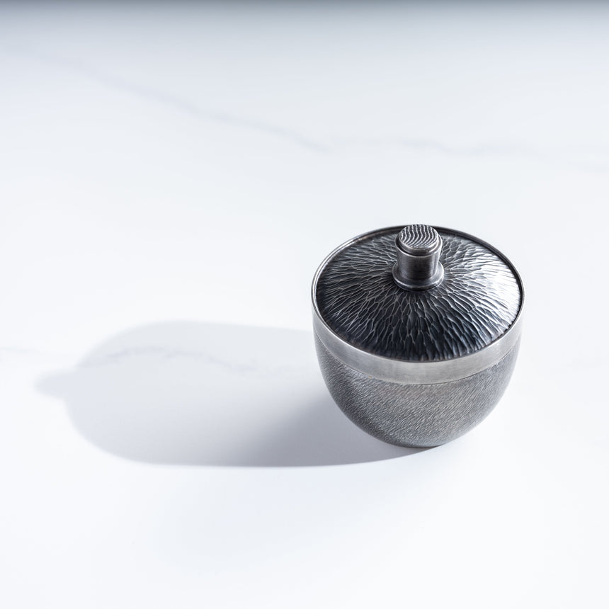 David Clemons - Pewter Spice Jar ("Citrus" Pattern) Spice Jar Day in the Life Gallery