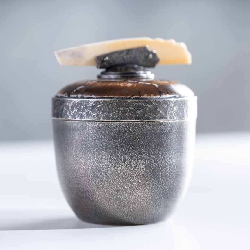 David Clemons - Pewter Spice Jar w/ Bone Handle Spice Jar Day in the Life Gallery