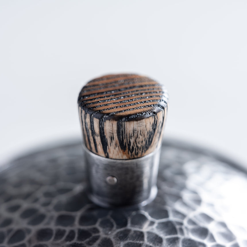 David Clemons - Pewter Spice Jar with White Oak Top Spice Jar Day in the Life Gallery