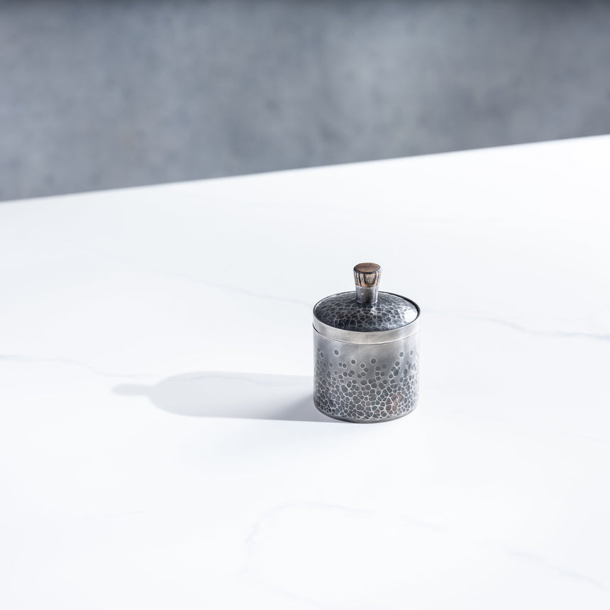 David Clemons - Pewter Spice Jar with White Oak Top Spice Jar Day in the Life Gallery