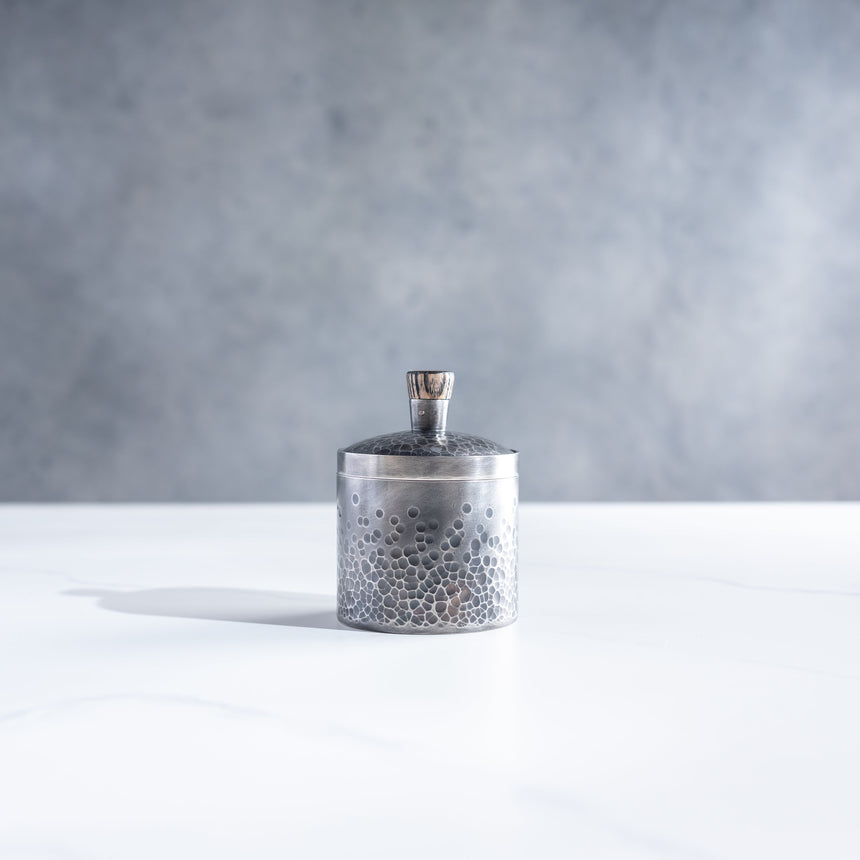 David Clemons - Pewter Spice Jar with White Oak Top Spice Jar Day in the Life Gallery