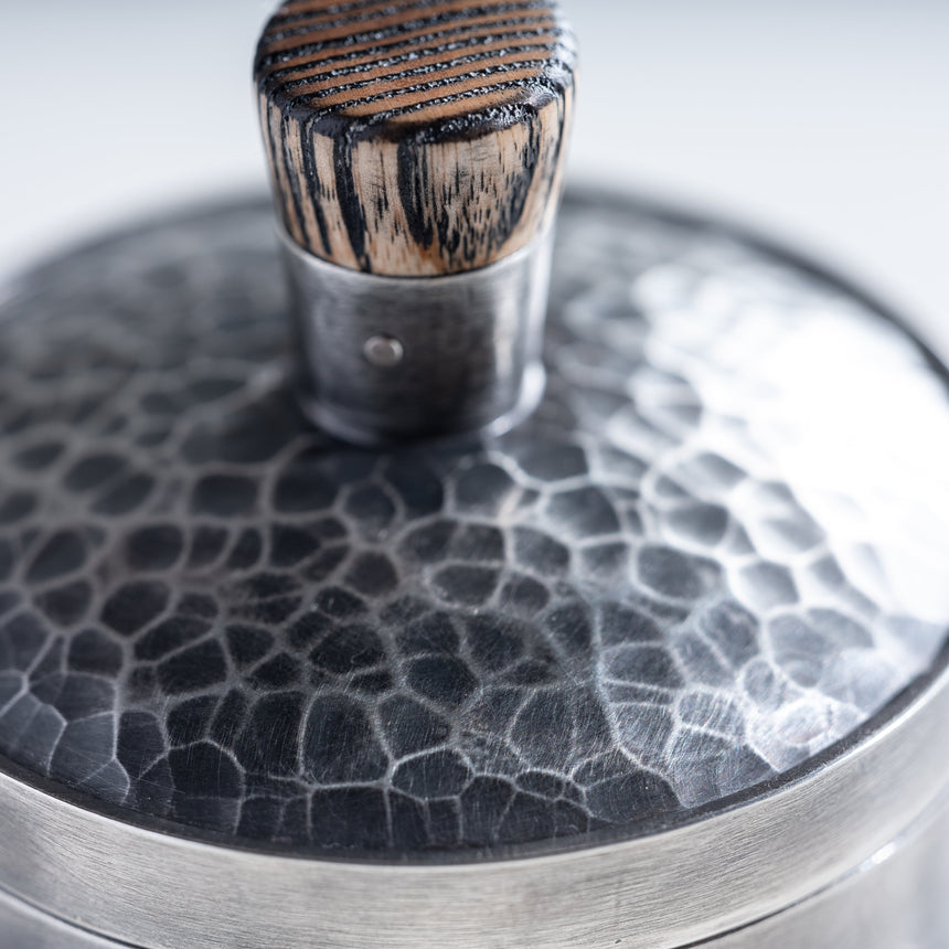 David Clemons - Pewter Spice Jar with White Oak Top Spice Jar Day in the Life Gallery