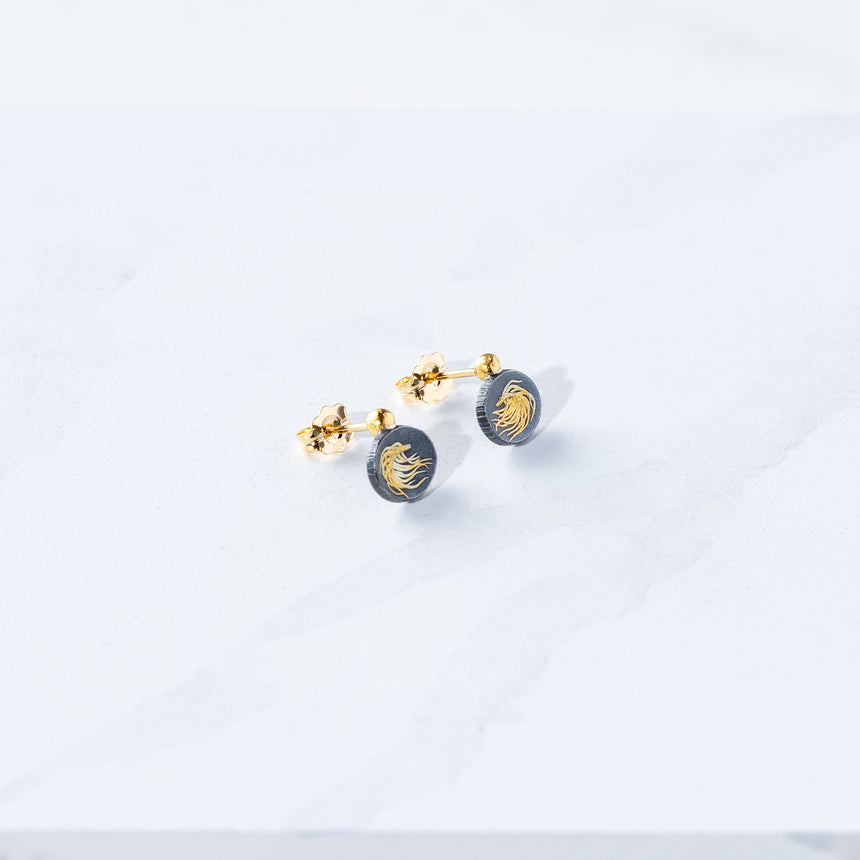 Edna Madera - Breezy Feather & Dew Studs Earrings Day in the Life Gallery