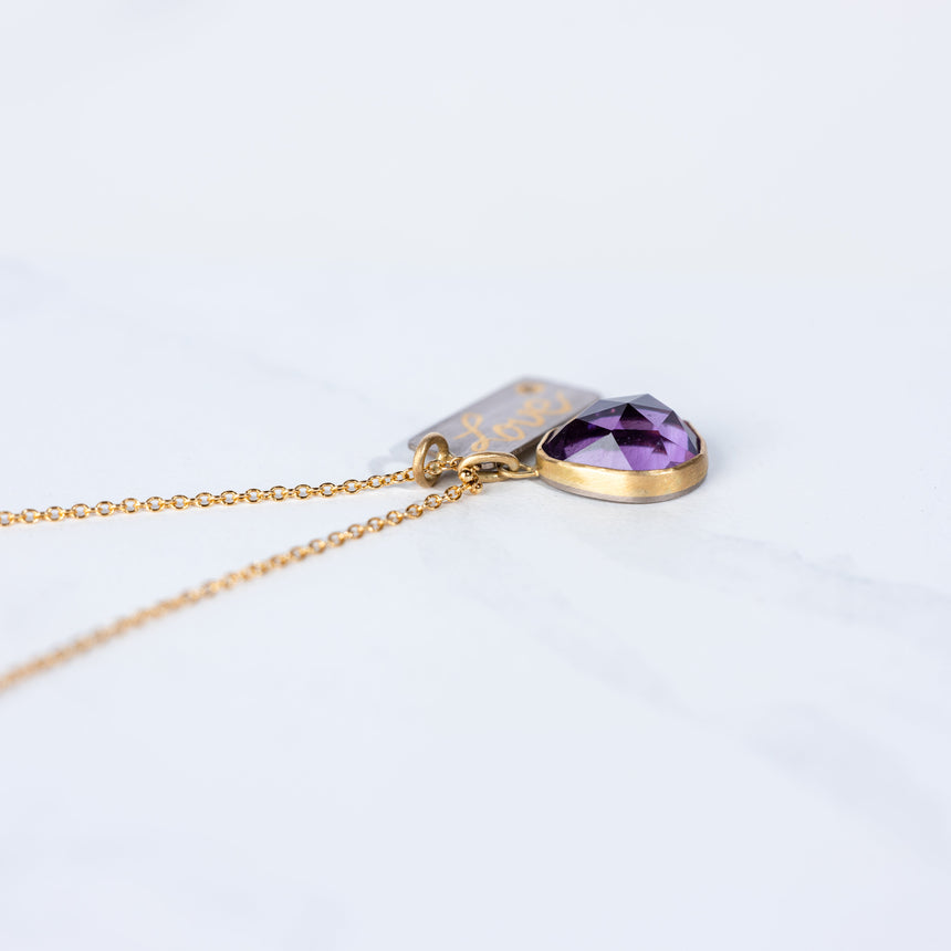 Edna Madera - Ø44 Gem Necklace ♡ (Amethyst) Necklace Day in the Life Gallery