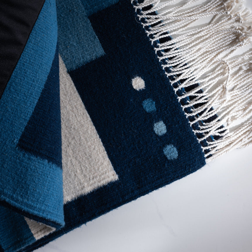 Francisco Bautista - Bauhaus Rug (Blue) Rug Day in the Life Gallery