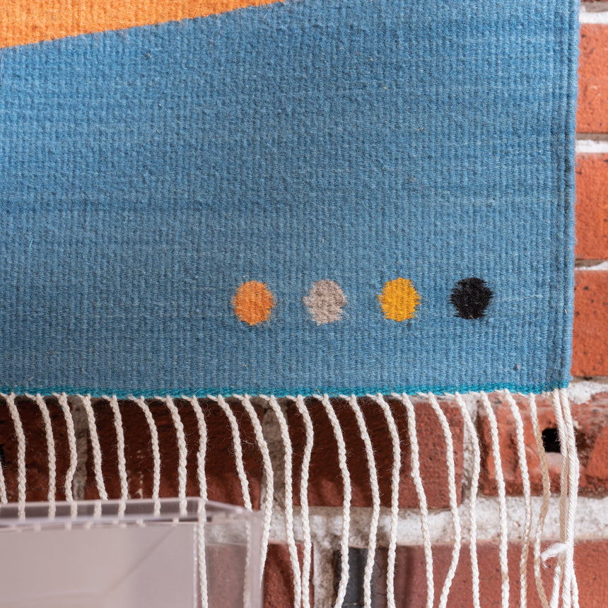 Francisco Bautista - Handwoven Geometric Rug Rug Day in the Life Gallery