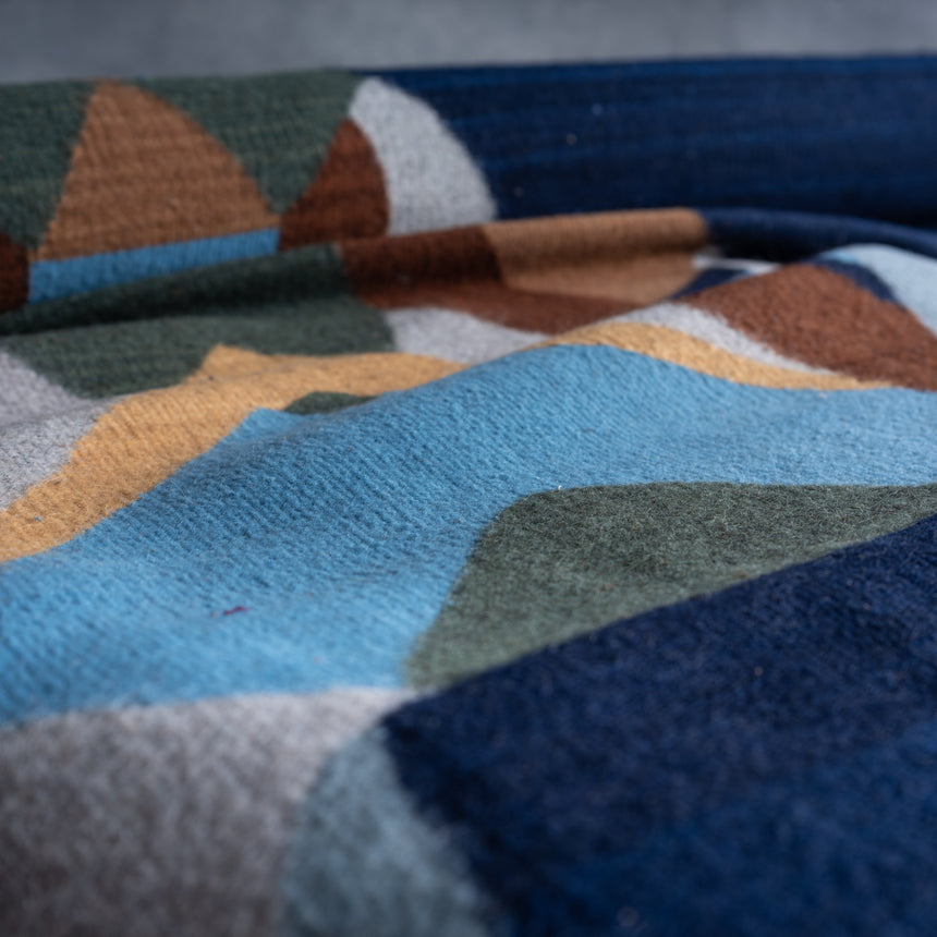 Francisco Bautista - Handwoven Stag Rug Rug Day in the Life Gallery