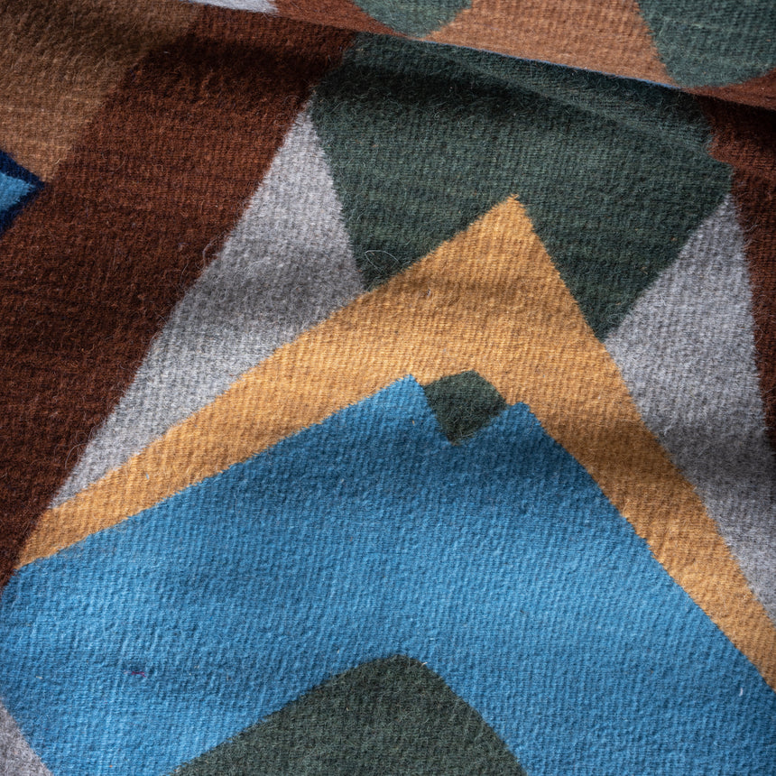 Francisco Bautista - Handwoven Stag Rug Rug Day in the Life Gallery