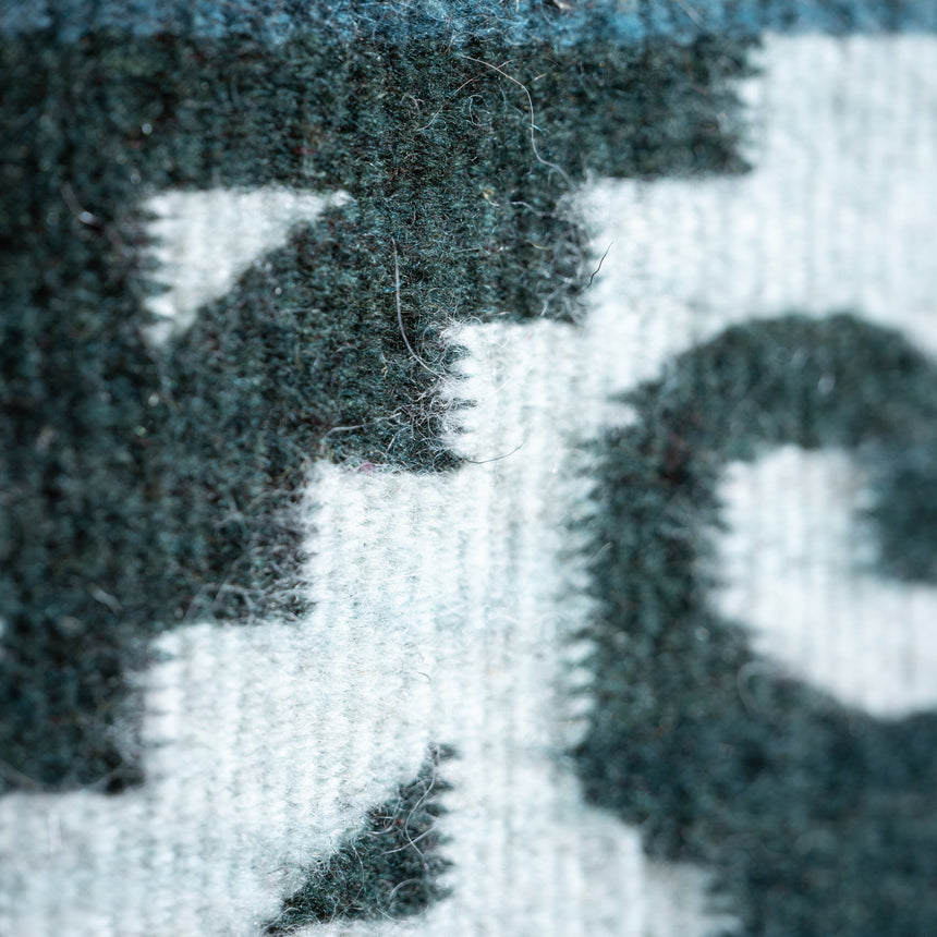 Francisco Bautista - Handwoven Zapotec Stripe Rug Rug Day in the Life Gallery