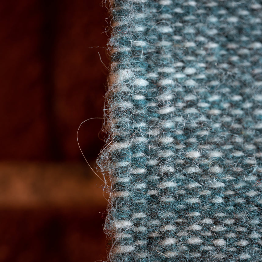 Francisco Bautista - Handwoven Zapotec Stripe Rug Rug Day in the Life Gallery