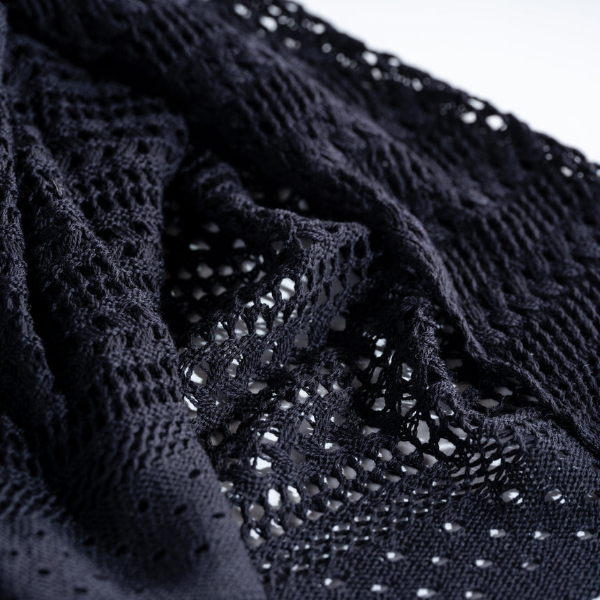 Helen Howe - Black Lace Shawl Scarf Day in the Life Gallery
