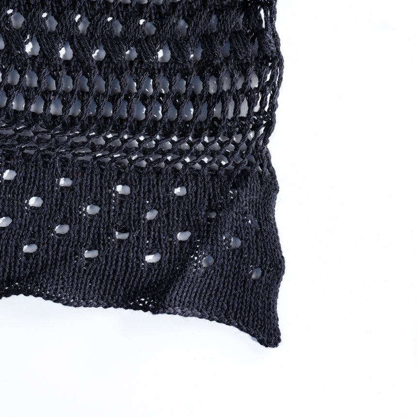 Helen Howe - Black Lace Shawl Scarf Day in the Life Gallery