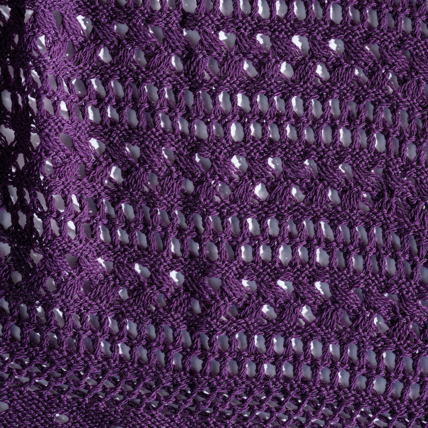 Helen Howe - Purple Lace Shawl Scarf Day in the Life Gallery
