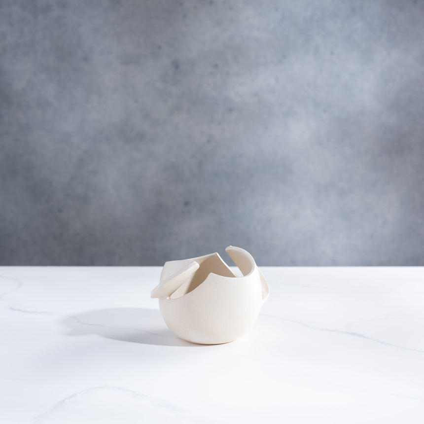 Jenny Poston - Waste Naught Sculptural Vessel, Small Bowl Day in the Life Gallery and Design Studio