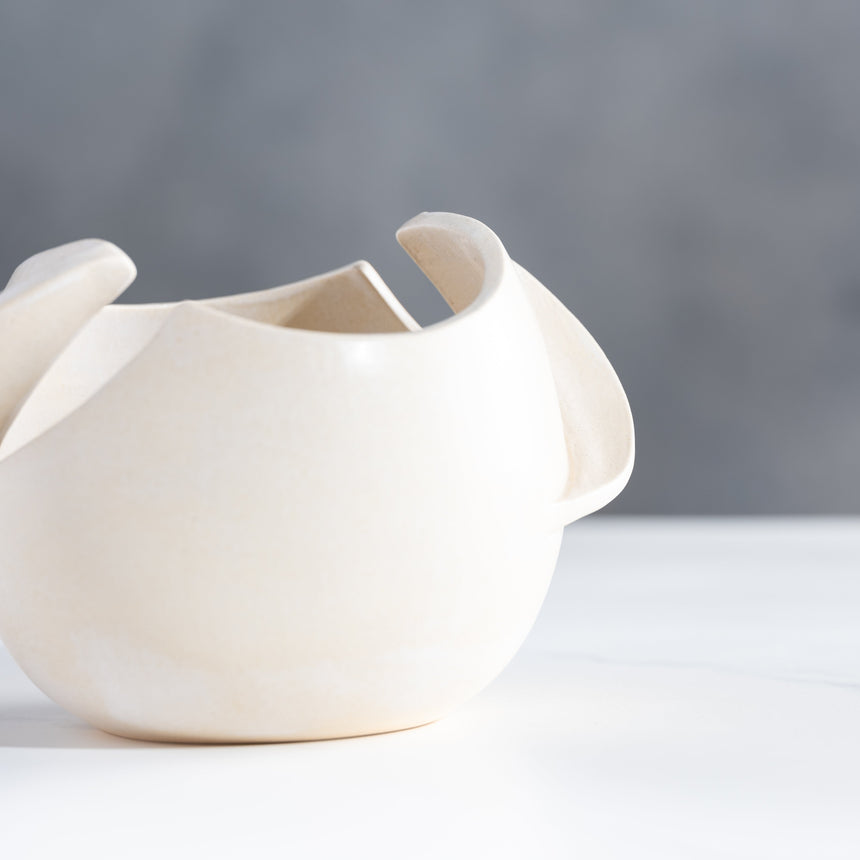Jenny Poston - Waste Naught Sculptural Vessel, Small Bowl Day in the Life Gallery and Design Studio