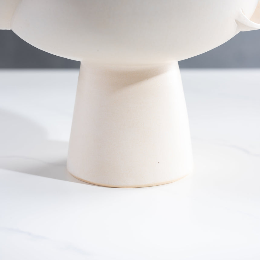 Jenny Poston - Waste Naught Vessel, Pedestal Bowl Day in the Life Gallery and Design Studio