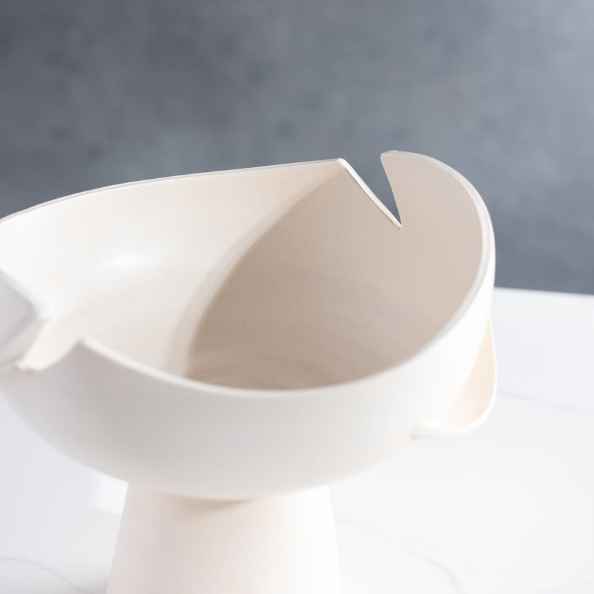 Jenny Poston - Waste Naught Vessel, Pedestal Bowl Day in the Life Gallery and Design Studio