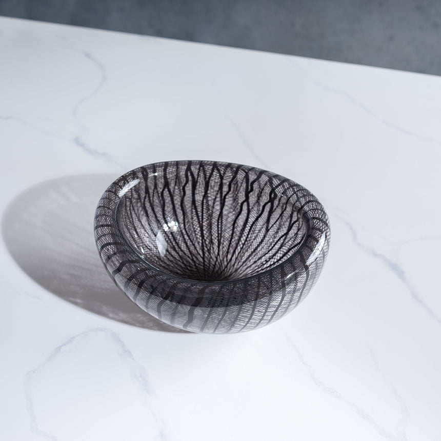 John Geci - Black Eclipse Bowl Glass Bowl Day in the Life Gallery