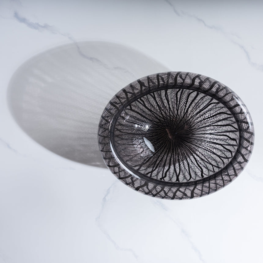 John Geci - Black Eclipse Bowl Glass Bowl Day in the Life Gallery