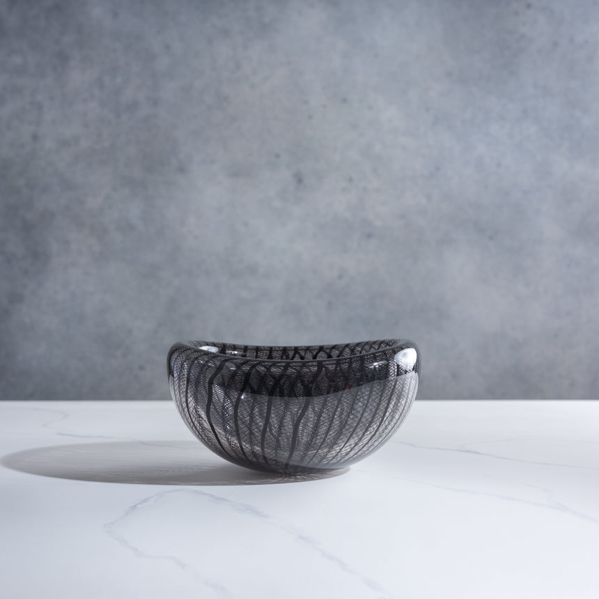 John Geci - Black Eclipse Bowl Glass Bowl Day in the Life Gallery
