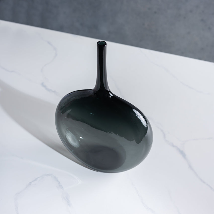 John Geci - Black "Lecca Lecca" Bottle Glass Bowl Day in the Life Gallery