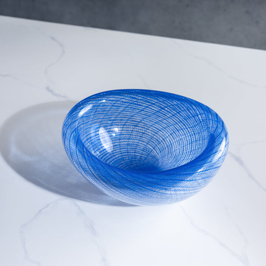 John Geci - Cobalt Eclipse Bowl Glass Bowl Day in the Life Gallery