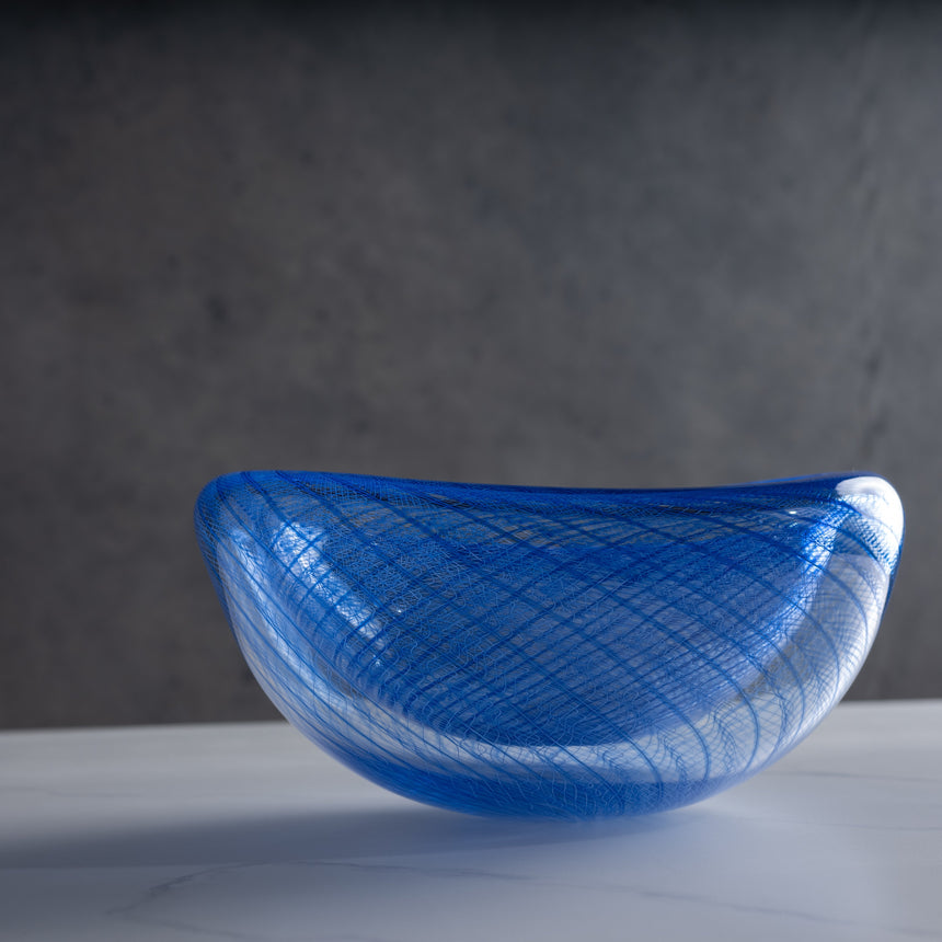 John Geci - Cobalt Eclipse Bowl Glass Bowl Day in the Life Gallery