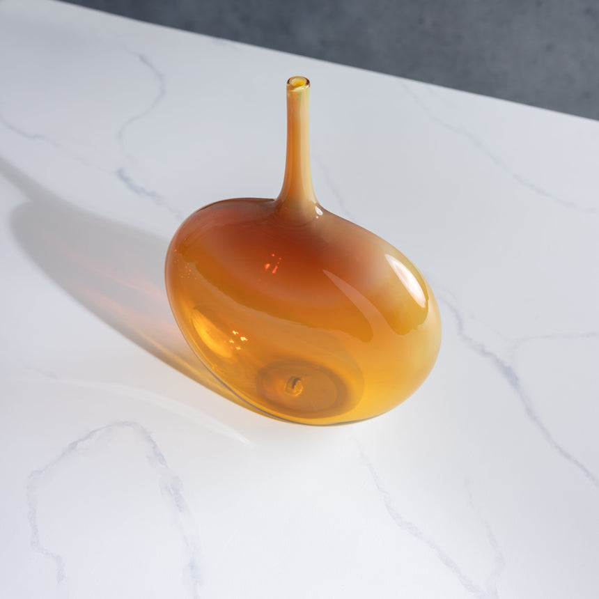 John Geci - Ochre "Lecca Lecca" Bottle Glass Bowl Day in the Life Gallery