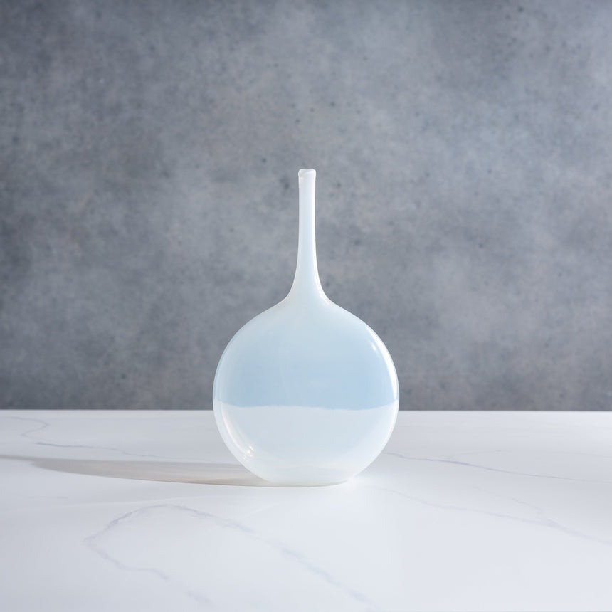 John Geci - White "Lecca Lecca" Bottle Glass Bowl Day in the Life Gallery 