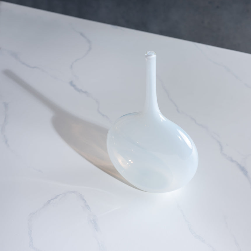 John Geci - White "Lecca Lecca" Bottle Glass Bowl Day in the Life Gallery