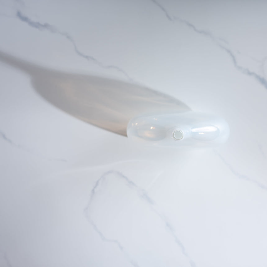John Geci - White "Lecca Lecca" Bottle Glass Bowl Day in the Life Gallery