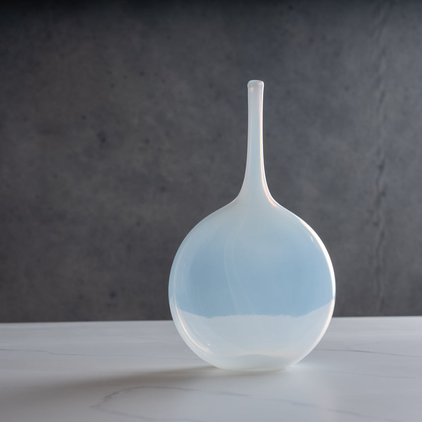 John Geci - White "Lecca Lecca" Bottle Glass Bowl Day in the Life Gallery
