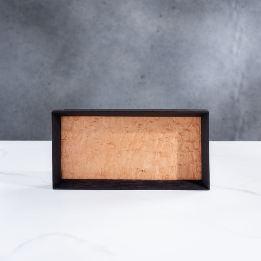 John Henry Souza - Medium Wenge/Maple Wooden Tray Wood Tray Day in the Life Gallery