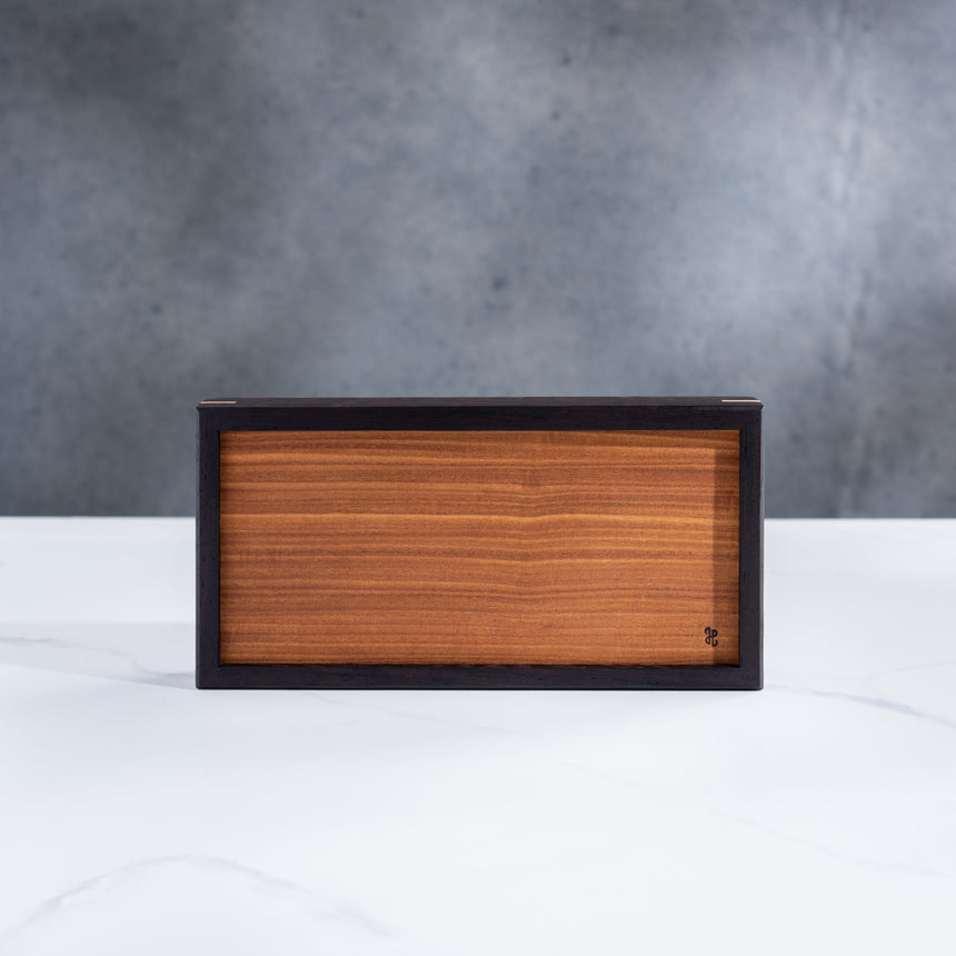 John Henry Souza - Medium Wenge/Maple Wooden Tray Wood Tray Day in the Life Gallery