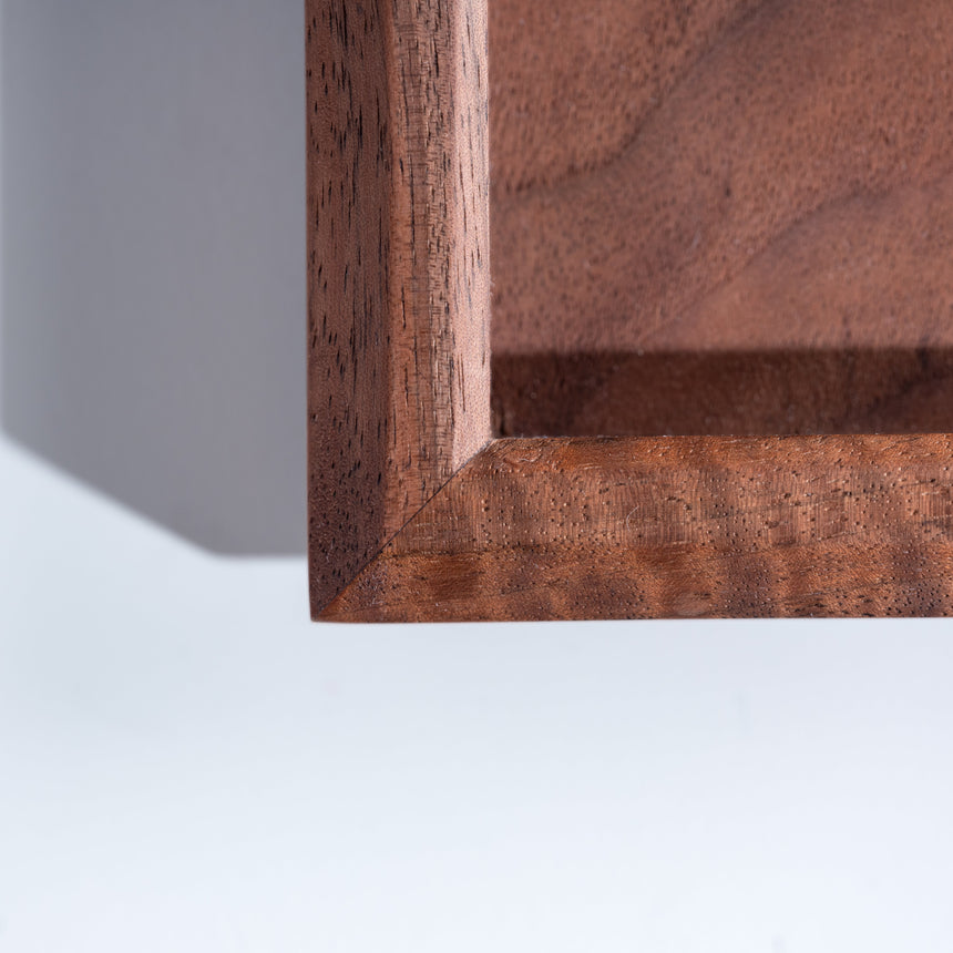 John Henry Souza - Walnut/Anigre Tray Wood Tray Day in the Life Gallery