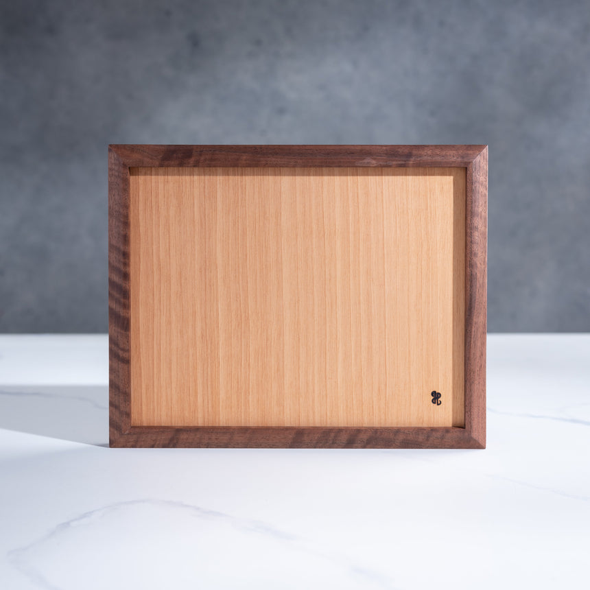 John Henry Souza - Walnut/Anigre Tray Wood Tray Day in the Life Gallery