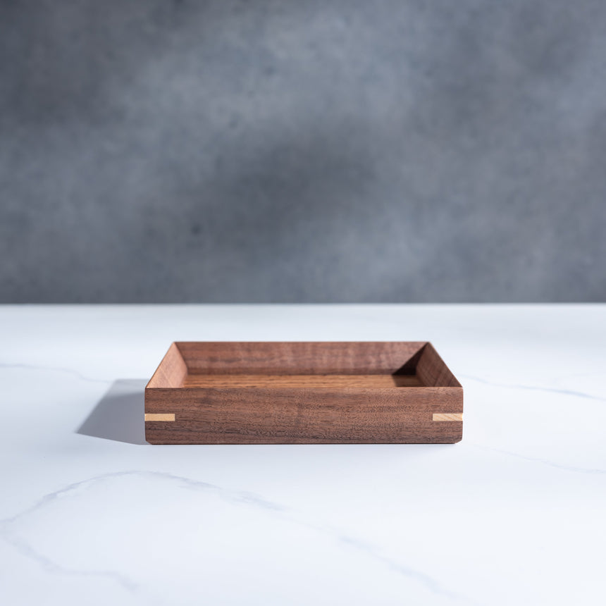 John Henry Souza - Walnut/Zebra Wood Tray Wood Tray Day in the Life Gallery