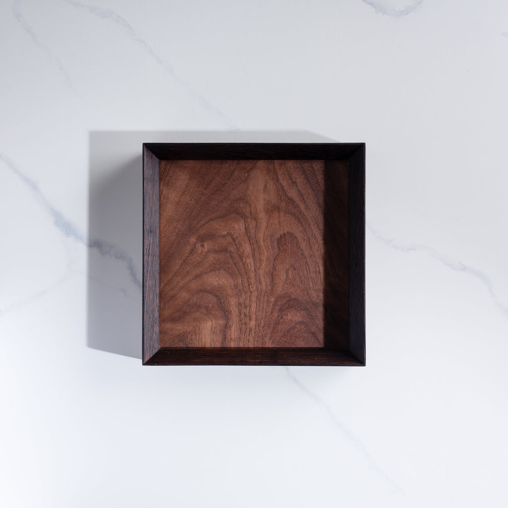 John Henry Souza - Wenge/Walnut Tray – Day in the Life Gallery and