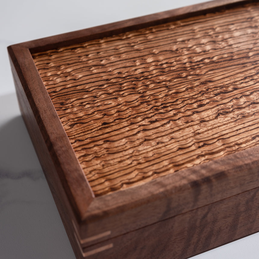John Henry Souza - Wood Valet Box #2 Wood Box Day in the Life Gallery