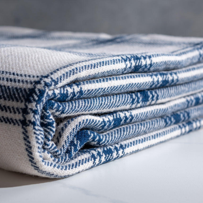 Justin Squizzero - Hand-woven Wool Blanket Blanket Day in the Life Gallery