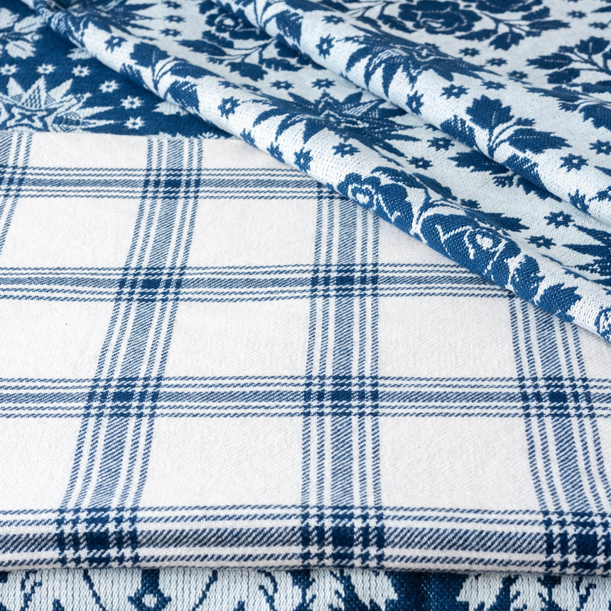 Justin Squizzero - Hand-woven Wool Blanket Blanket Day in the Life Gallery