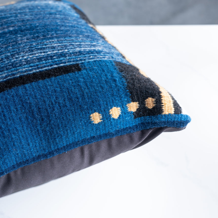 Laura Bautista - Cool Colors Bauhaus Pillow Pillow Day in the Life Gallery