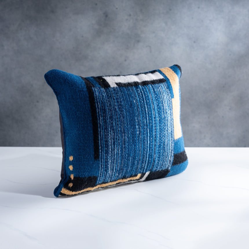 Laura Bautista - Cool Colors Bauhaus Pillow Pillow Day in the Life Gallery